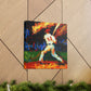 Catching a Fly Ball - Canvas