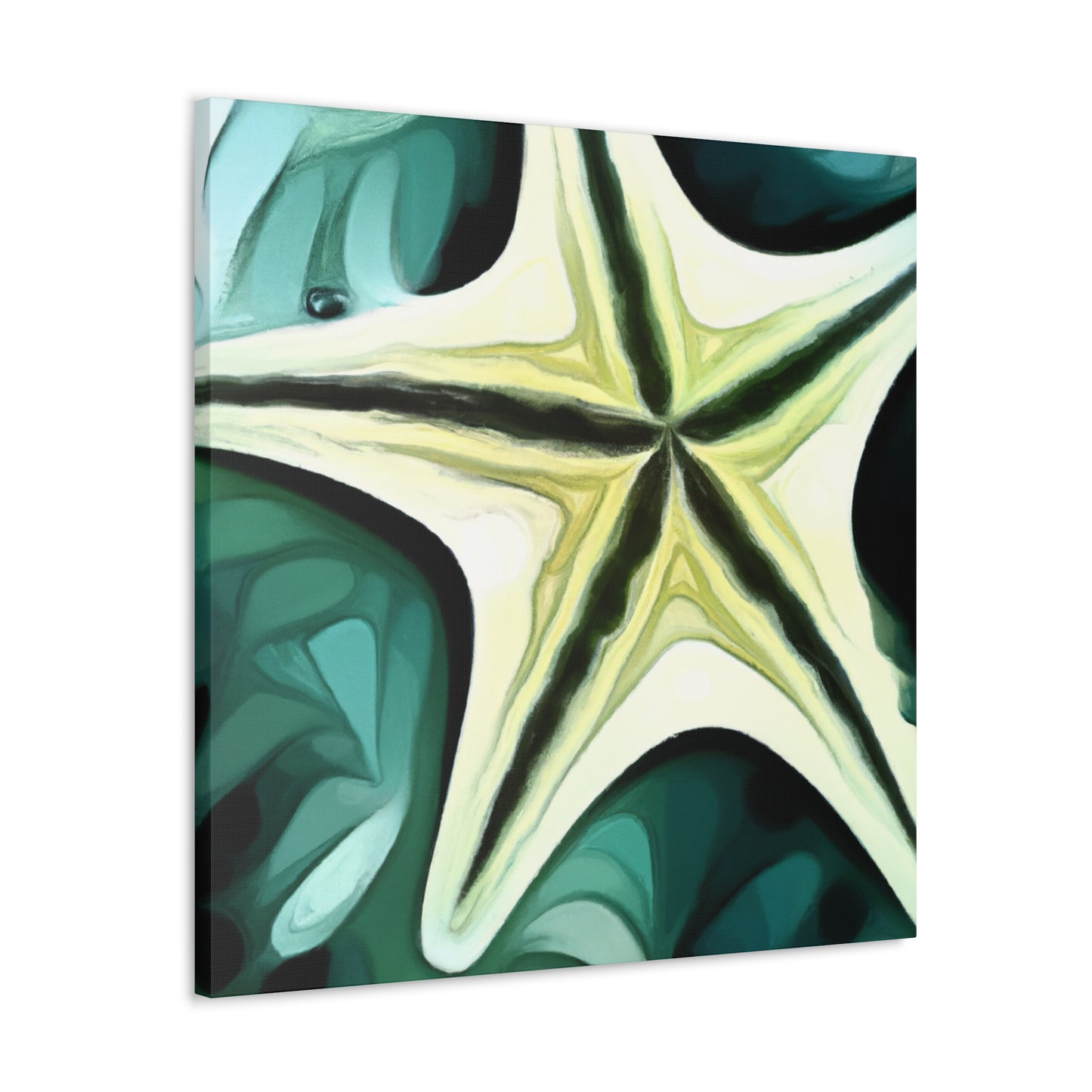 "Starfish Sparkles Aloft" - Canvas