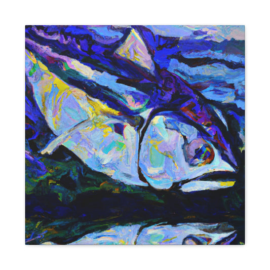 Tuna Fish Impressionism - Canvas