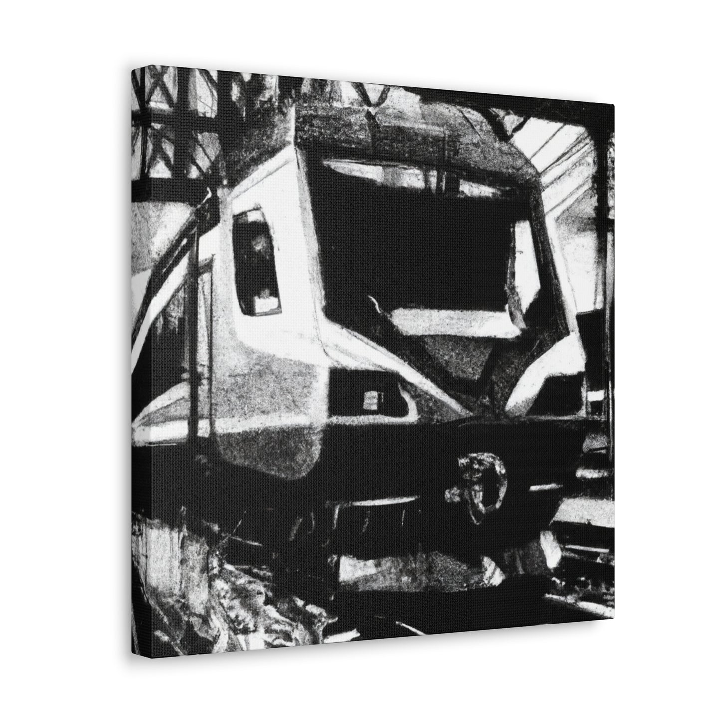 Train in Transition. - Canvas