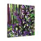 Lilac in Expressionism - Canvas