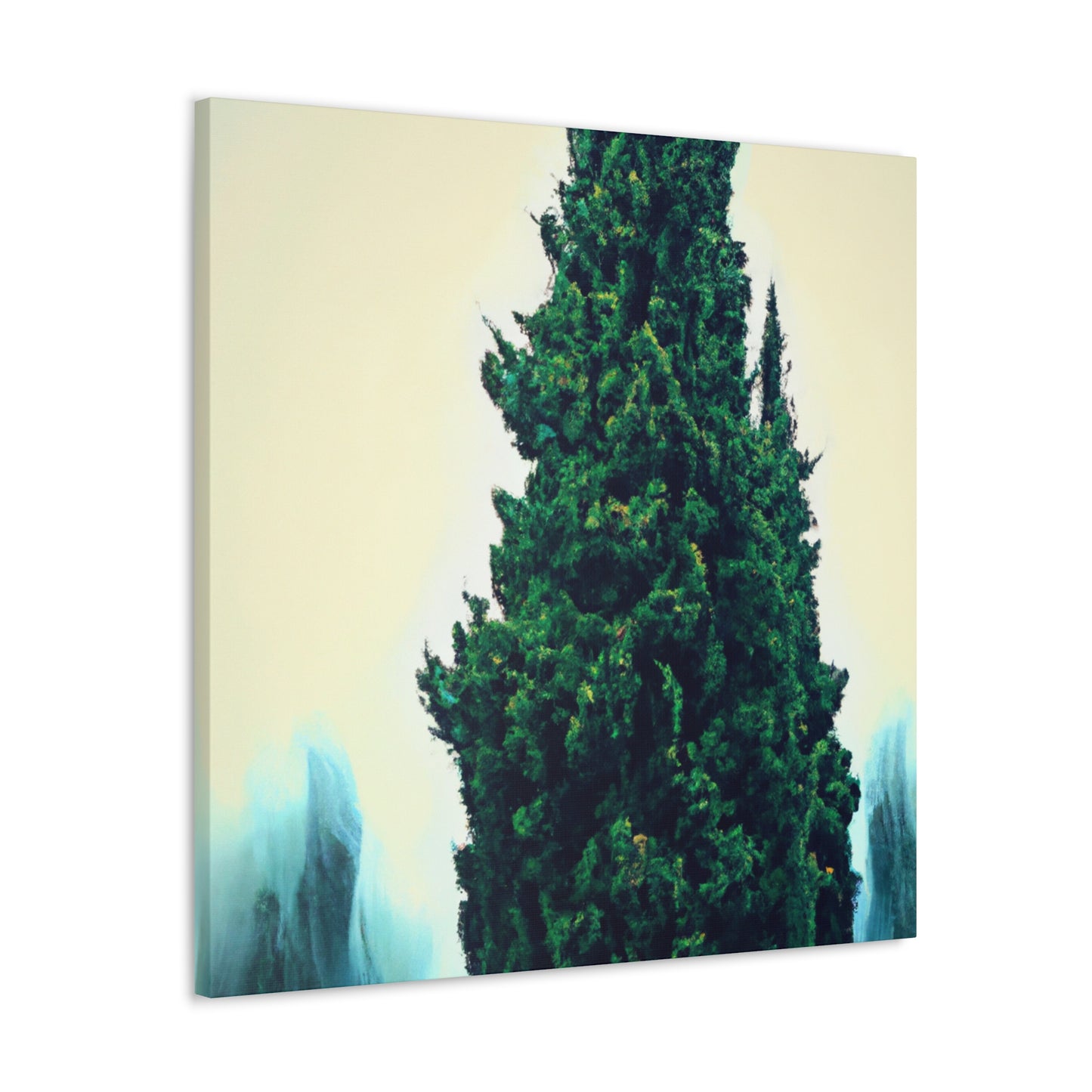 Cypress in Moonlight Shine - Canvas