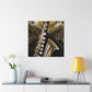 "Clarinet in Reflection" - Canvas