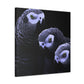 "African Greys Zenith" - Canvas