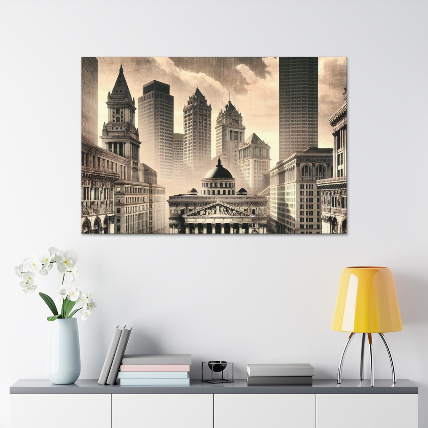 "Marvelous Boston Reverie" - Canvas