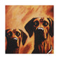 "Ridgeback in Reflections" - Canvas