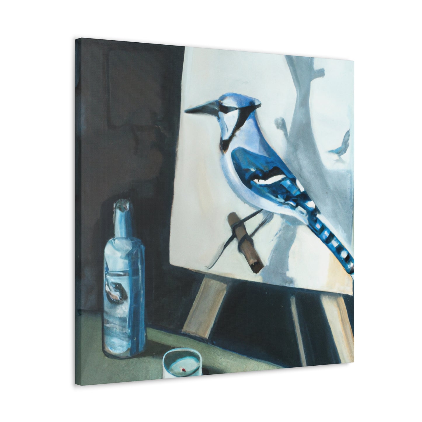 "Blue Jay's Song Chorus" - Canvas