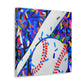 Baseball's Colorful Life - Canvas