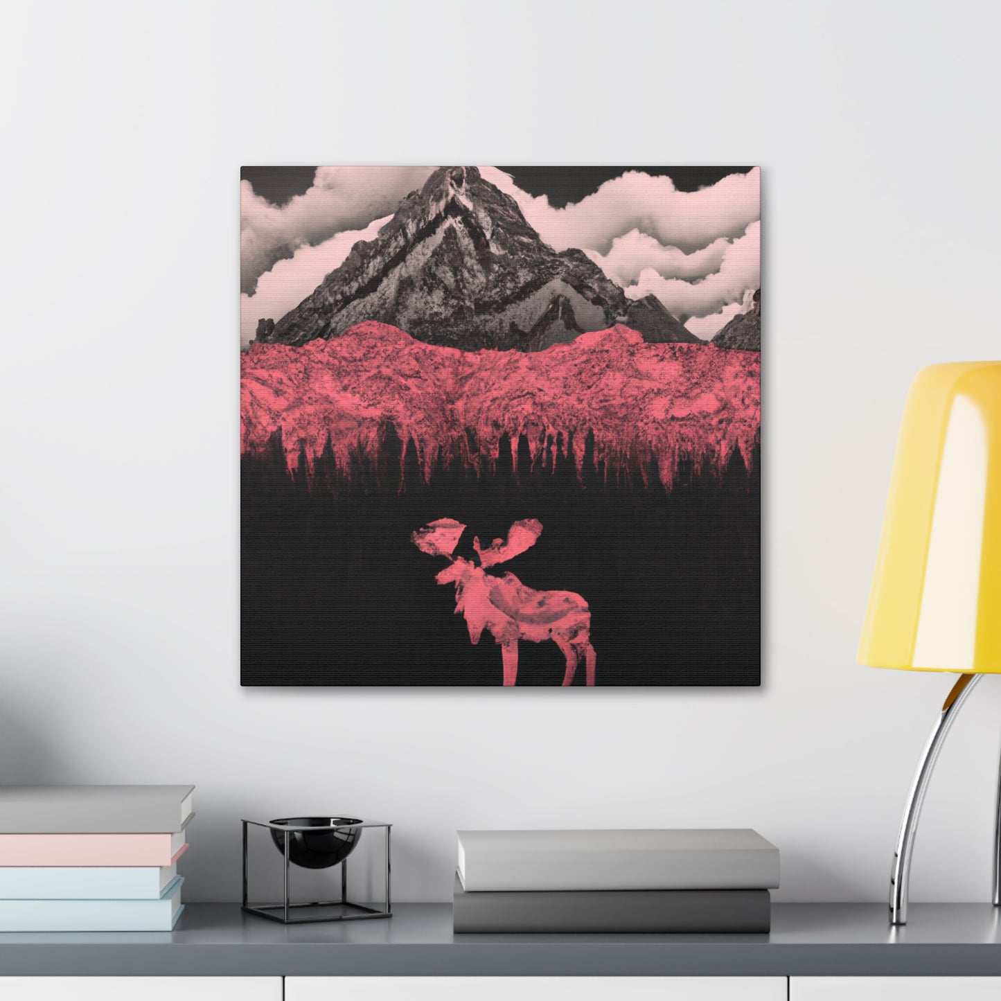 Moose in Grandeur - Canvas