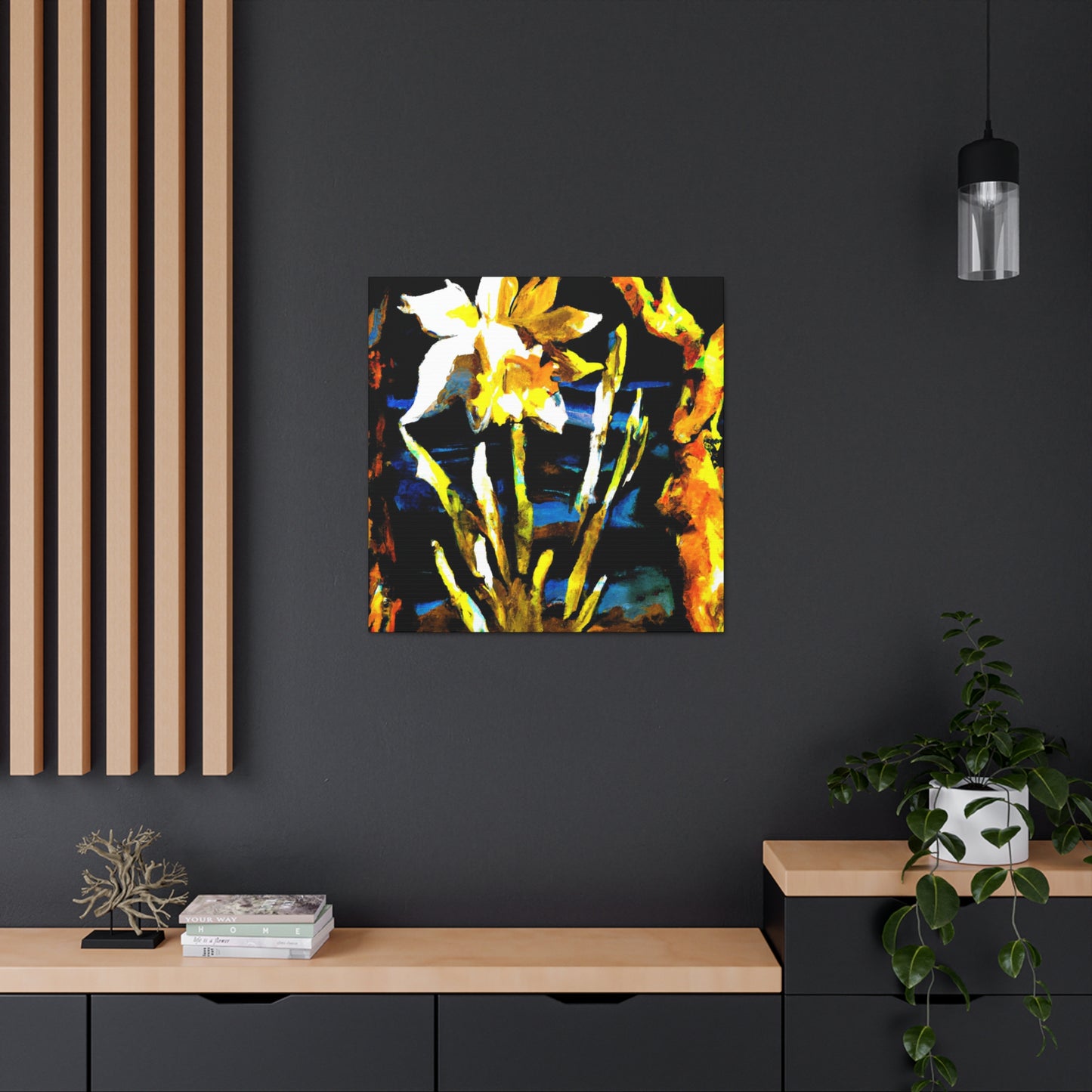 "Daffodil Awakens Dreams" - Canvas