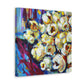 "Poppin' Corn Art Deco" - Canvas