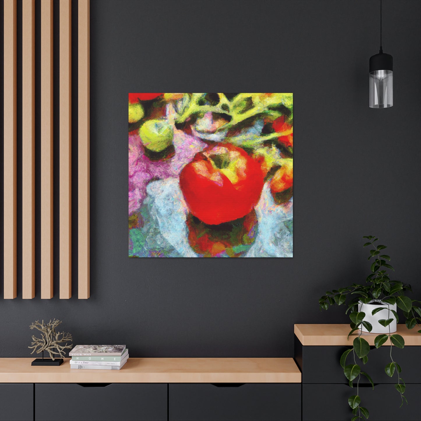 Tomato-y Vibrance Ablaze - Canvas