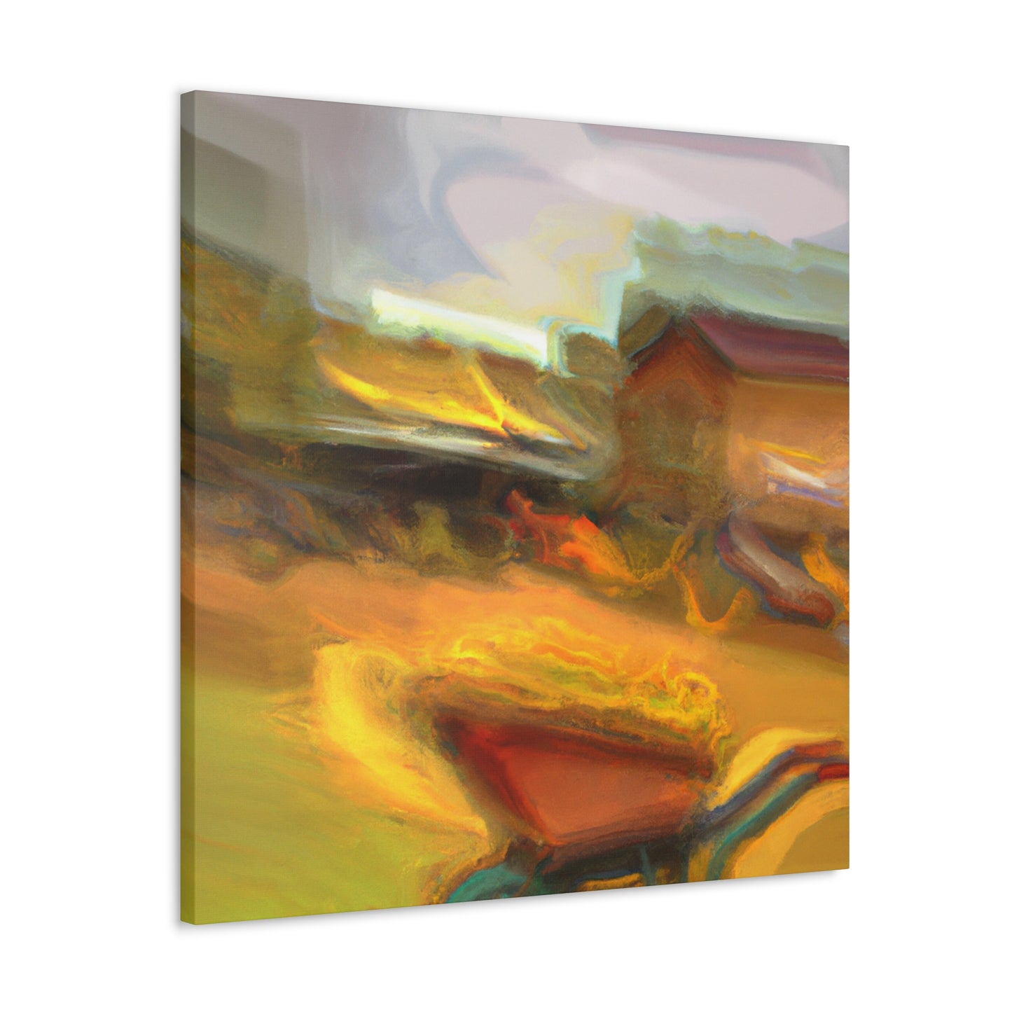 Wheelbarrow in Dreamland - Canvas