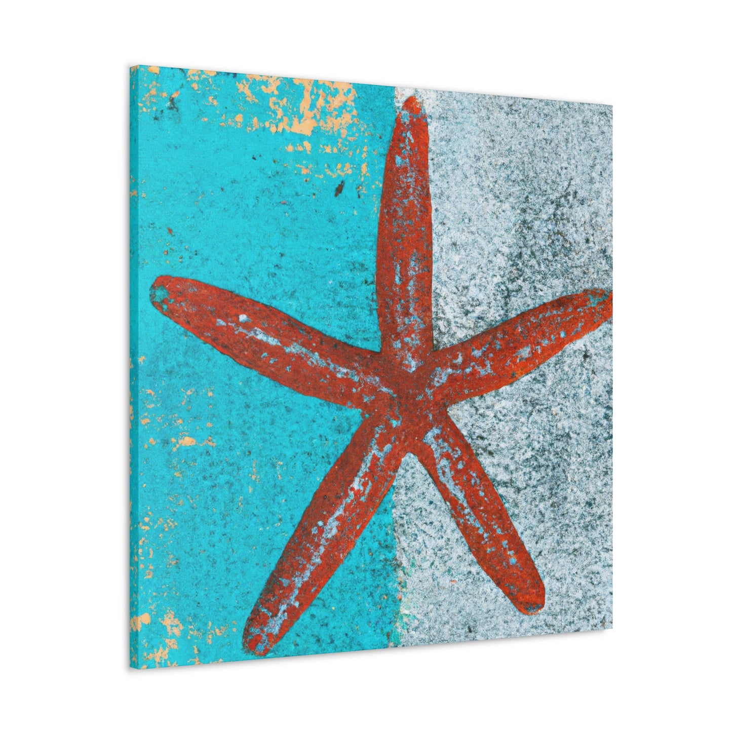 "Starfish on the Beach" - Canvas