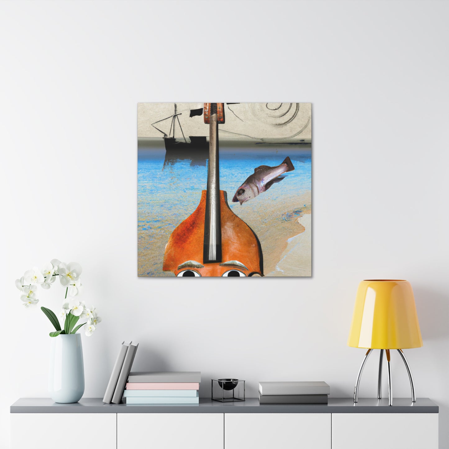 "Bass of Surreal Dream" - Canvas