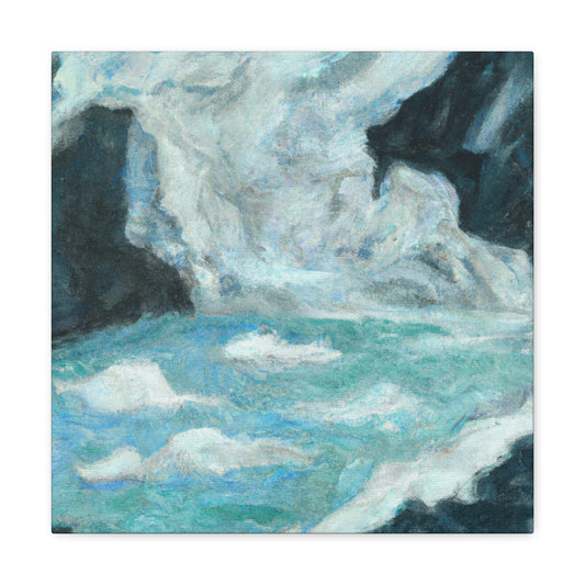 "Glaciers in Motion" - Canvas