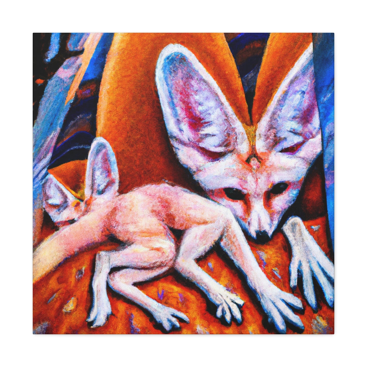 Fennec Fox Fantasia - Canvas