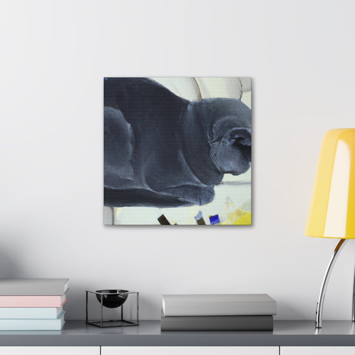 "British Shorthair Solitude" - Canvas