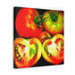 Tomato Temptation Unleashed - Canvas