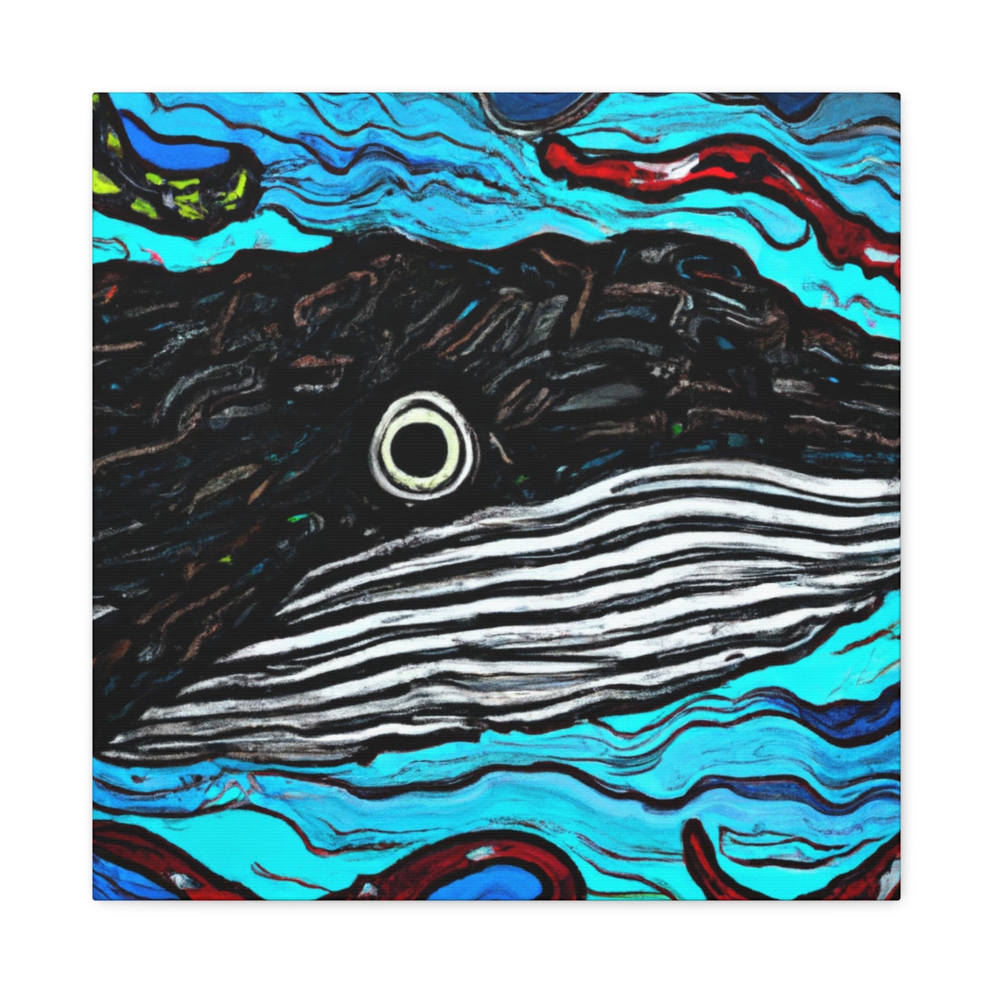 "Whale of a Tale" - Canvas