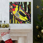 "American Goldfinch Flight" - Canvas