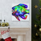 Rainbow Fish Reflection - Canvas