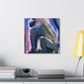 "Baboon in Abstract Color" - Canvas