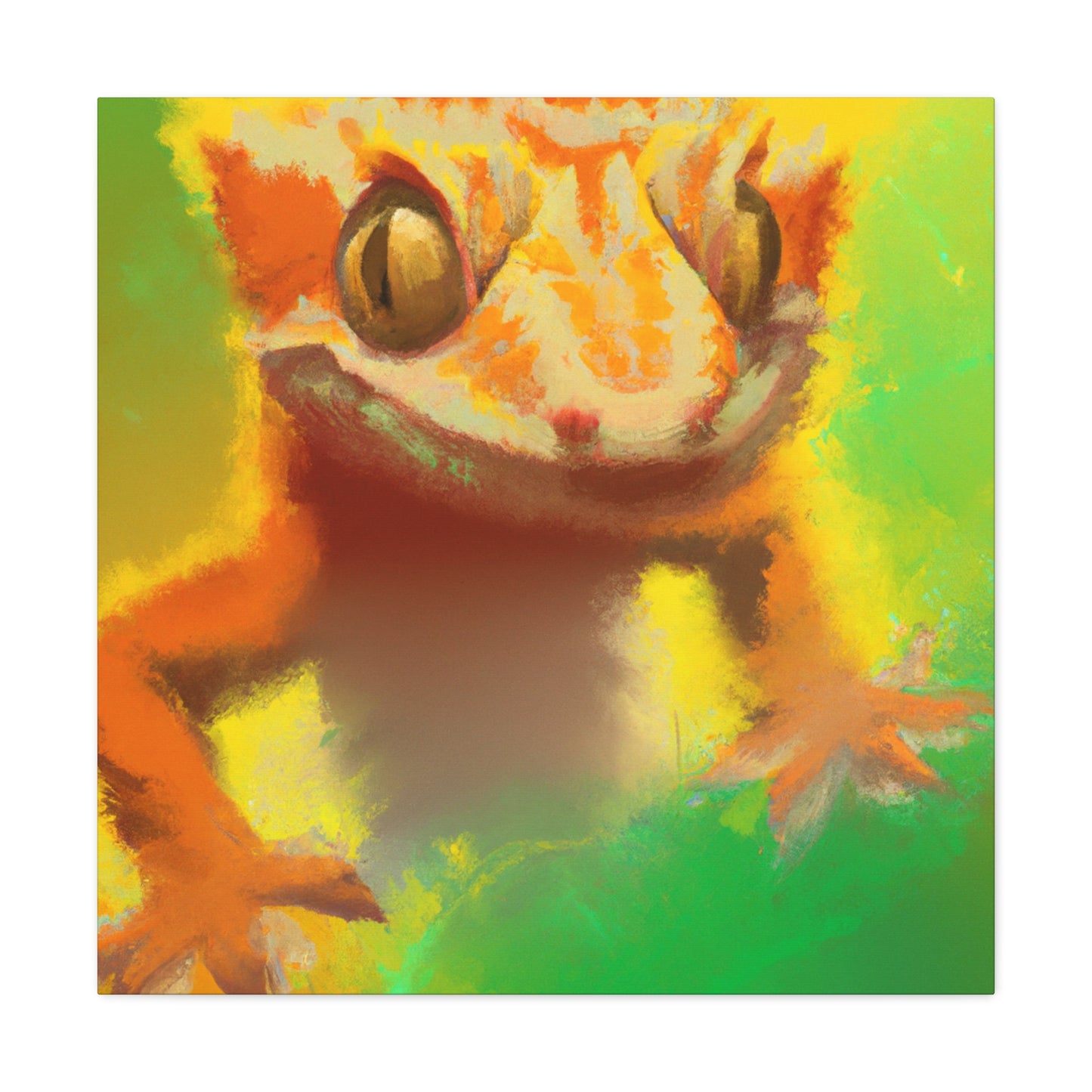 Crested Gecko Hues - Canvas