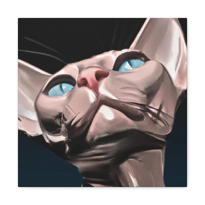 Mysterious Sphynx Pose - Canvas