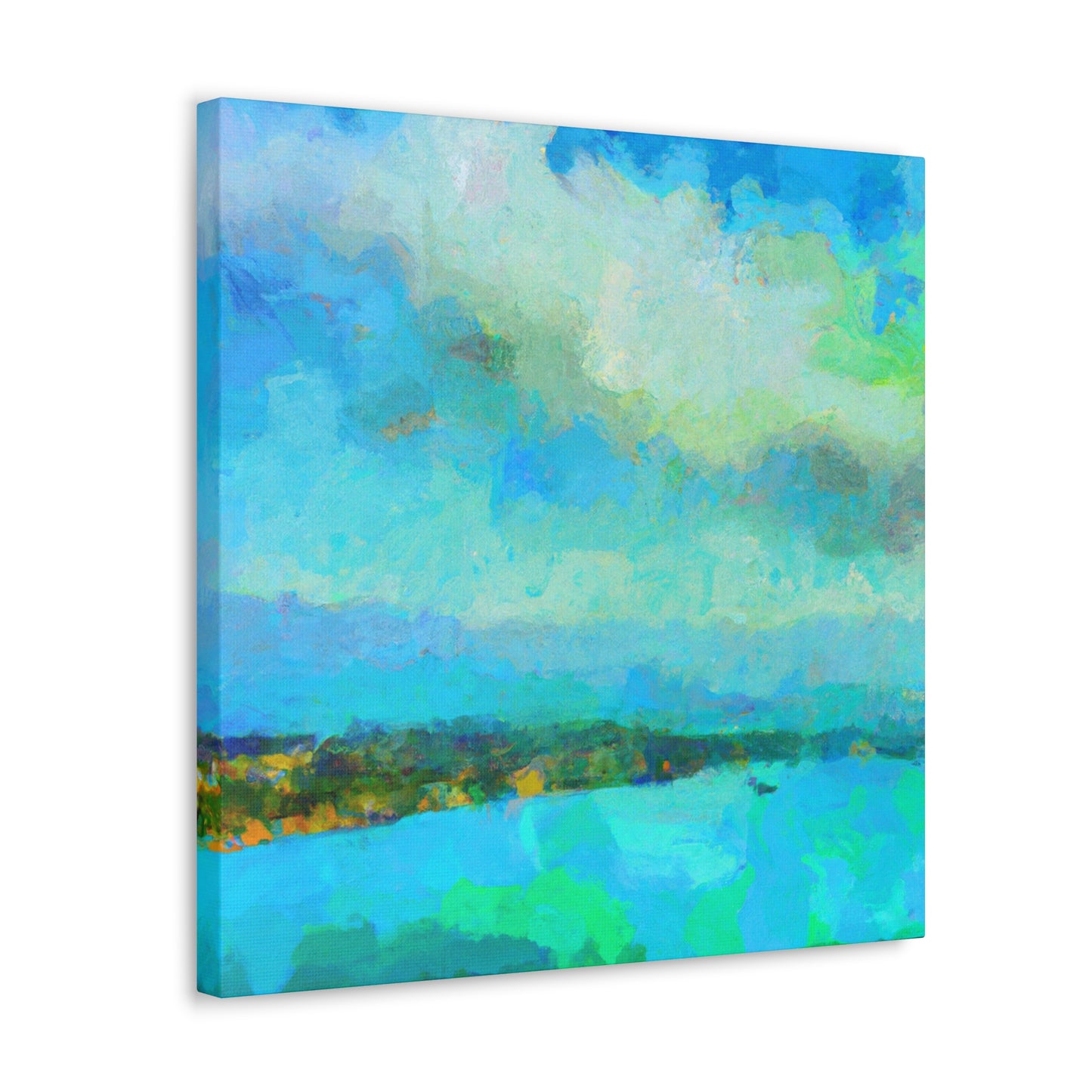 "Bay at Sunset Splendor" - Canvas