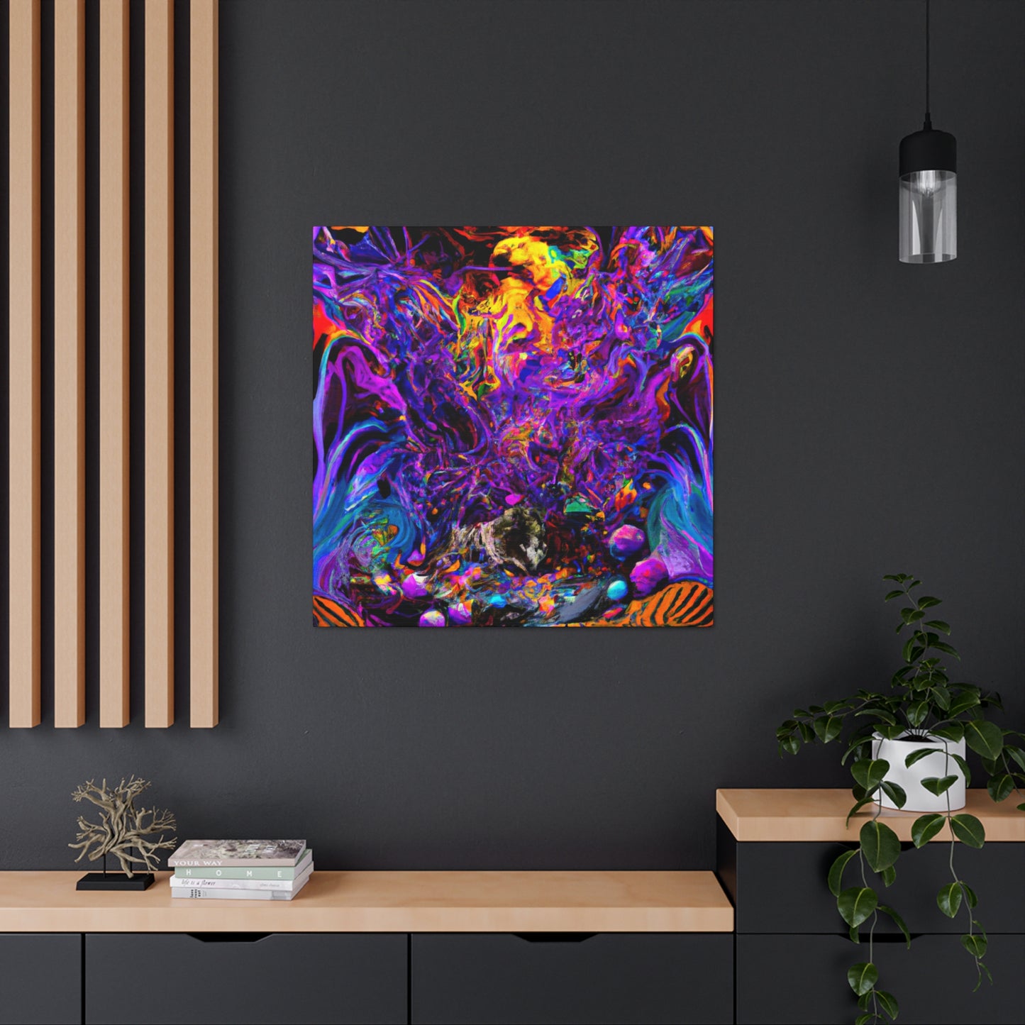 Time's Endless Labyrinth - Canvas