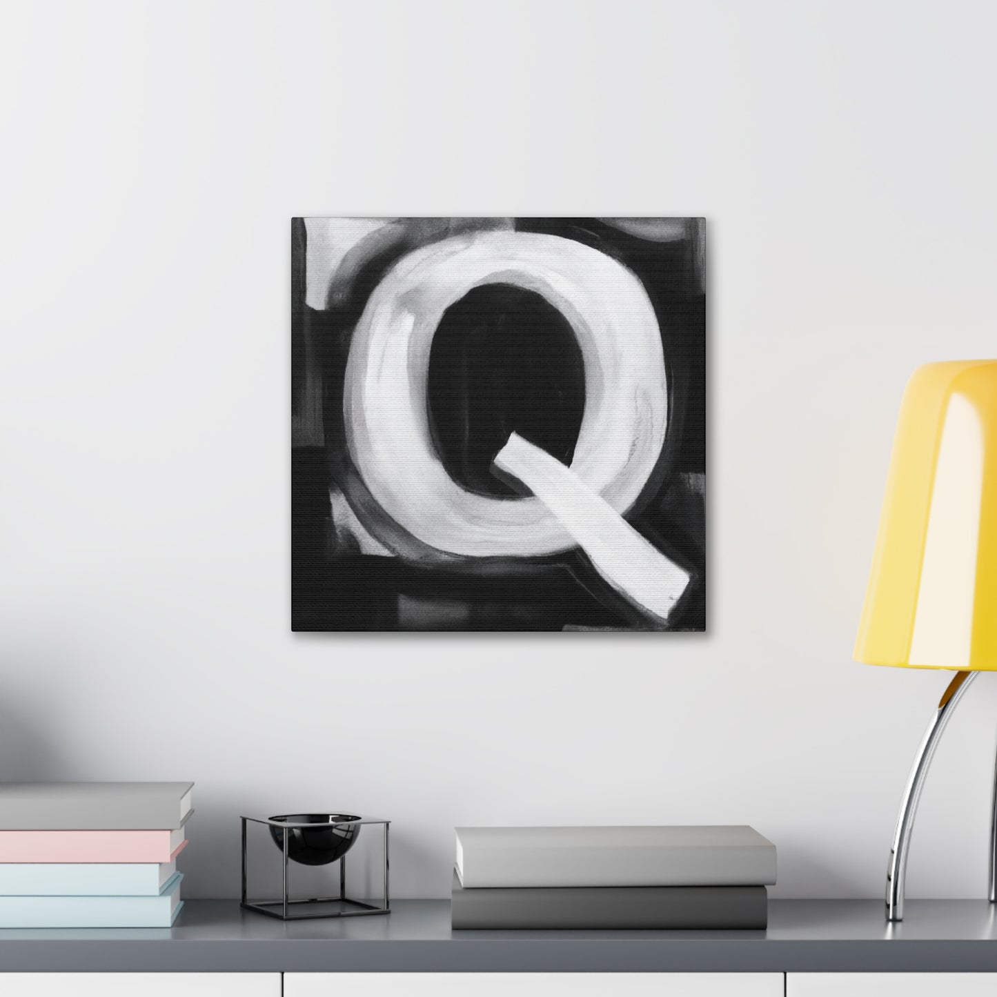 "Q's Dynamic Reflection" - Canvas