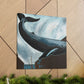 Whale in the Harbor - Canvas