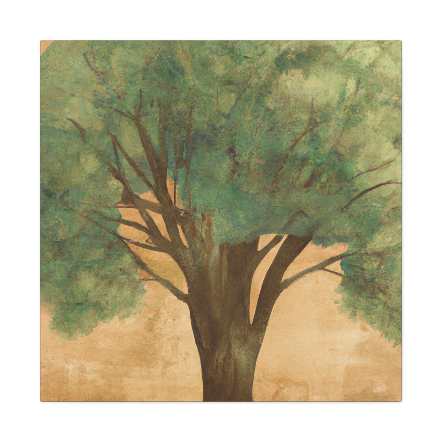 Elm Tree in Deco - Canvas