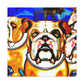 English Bulldog Dreamscape - Canvas