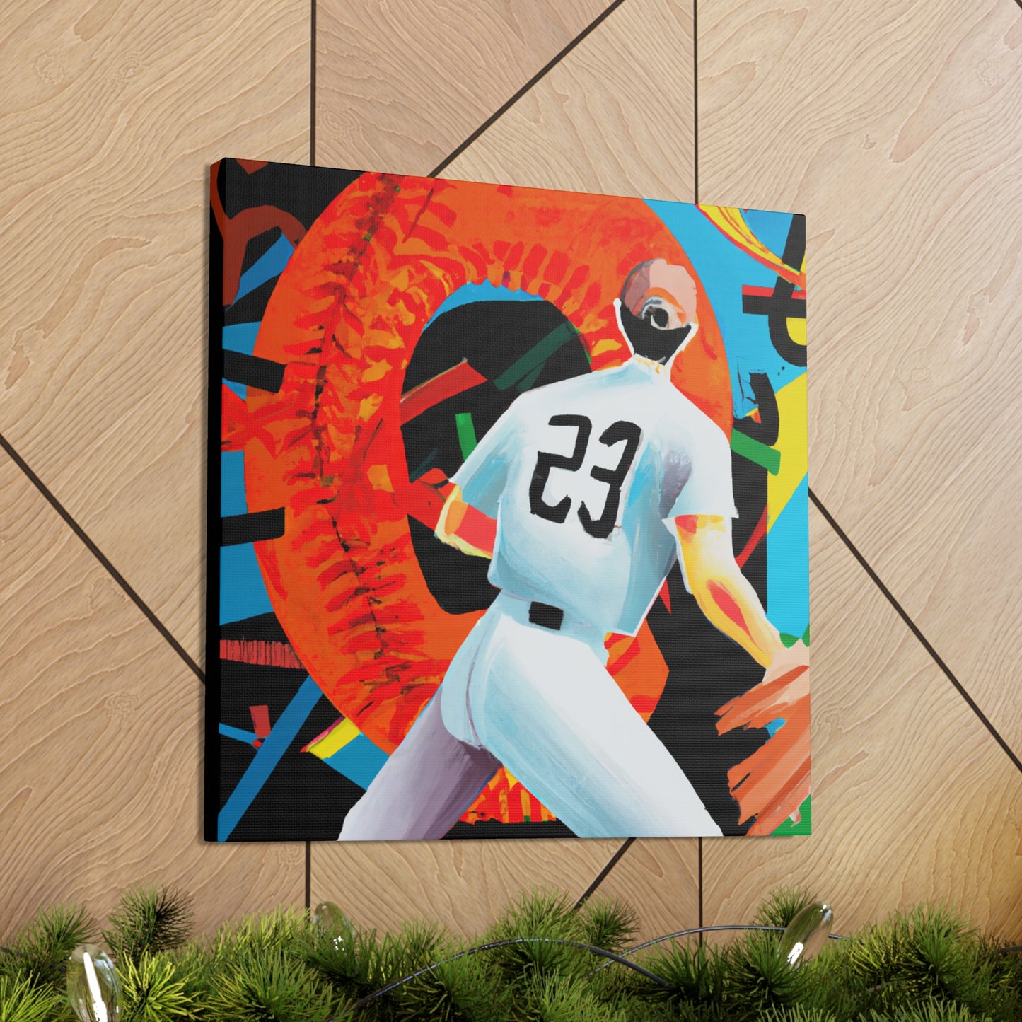 Catching Baseball Dreams - Canvas