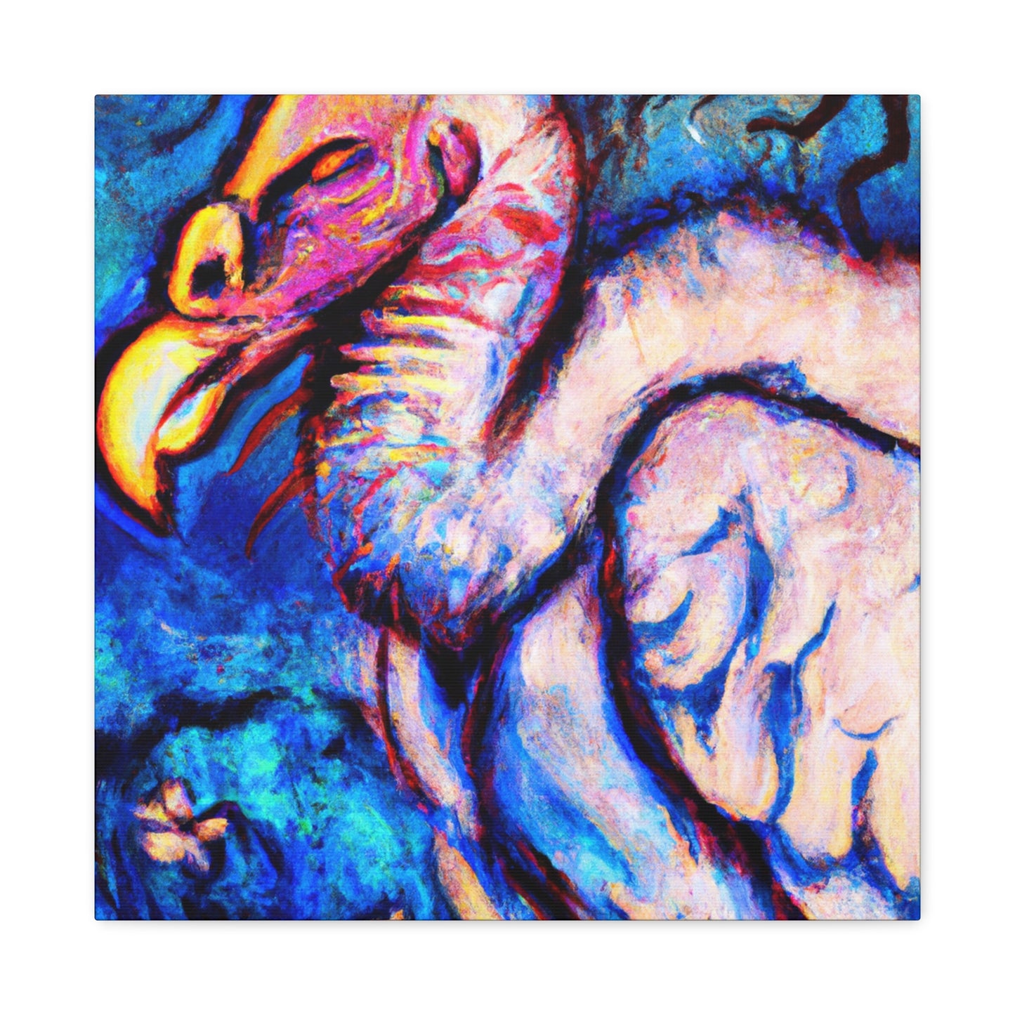 Vultures among Grandeur - Canvas