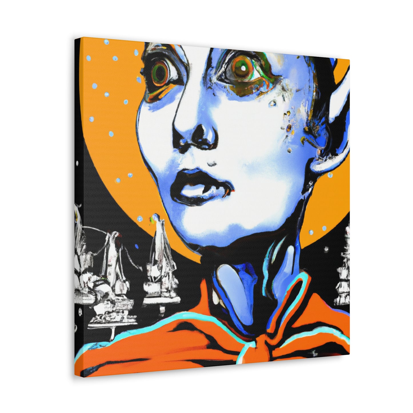 Elf in Pop Art - Canvas