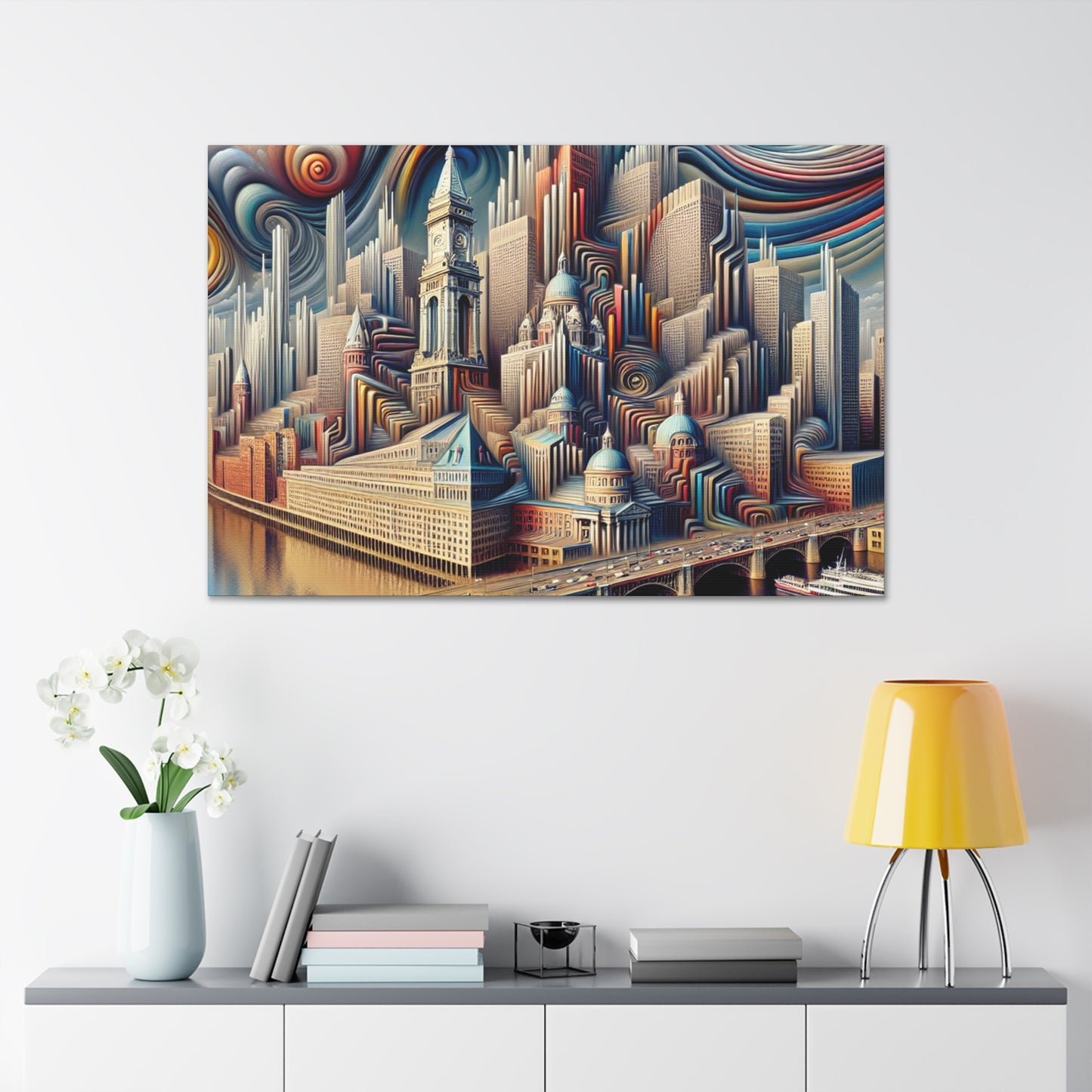 "Enigmatic Boston Dreams" - Canvas