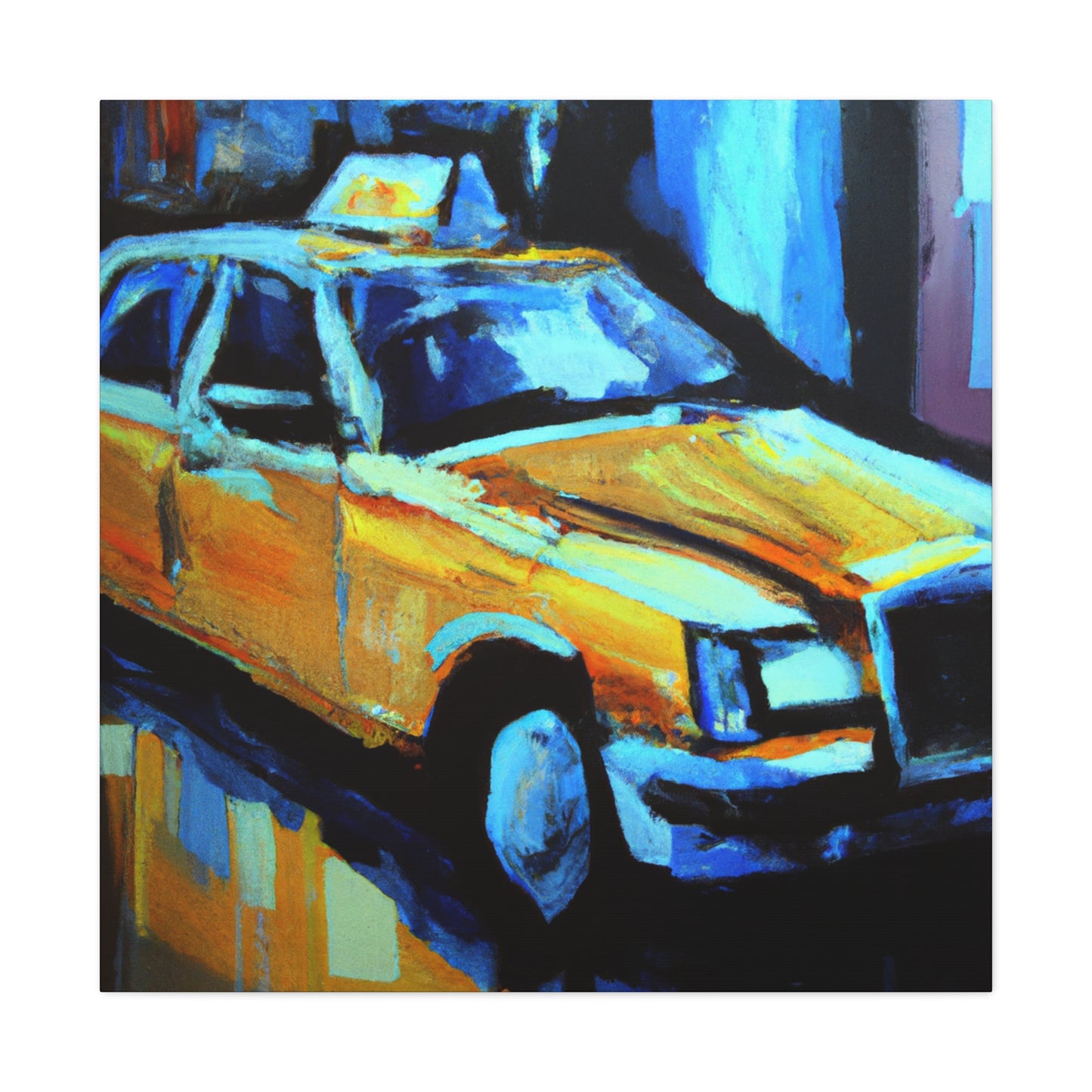 The Taxi Ride Home - Canvas