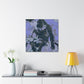 Gorilla Majesty Illuminated - Canvas