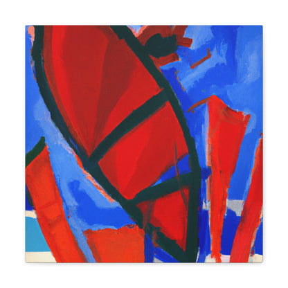 Parasailing Through Art - Canvas