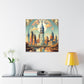 Glimmering Emerald Philadelphia - Canvas