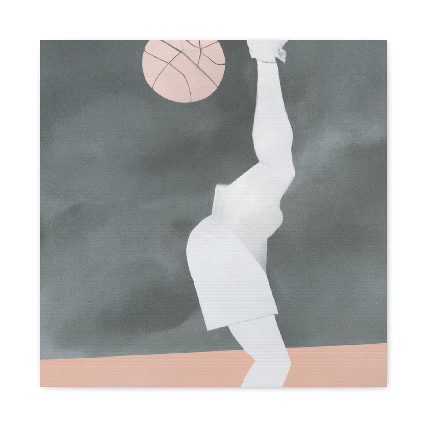 "Basketball Uncharted Horizons" - Canvas