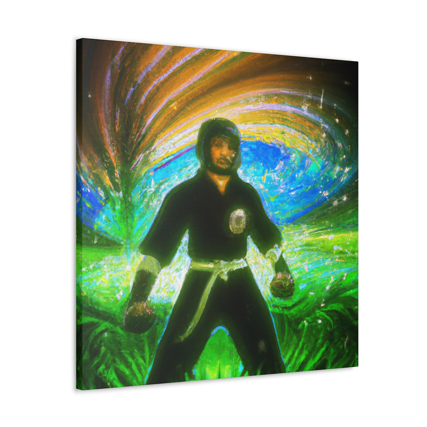 Kung Fu Warrior Dance - Canvas