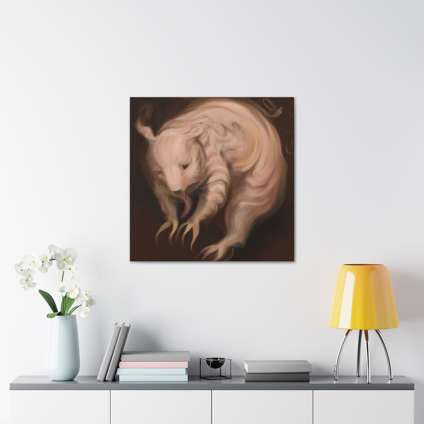 "Portrait of a Wombat" - Canvas