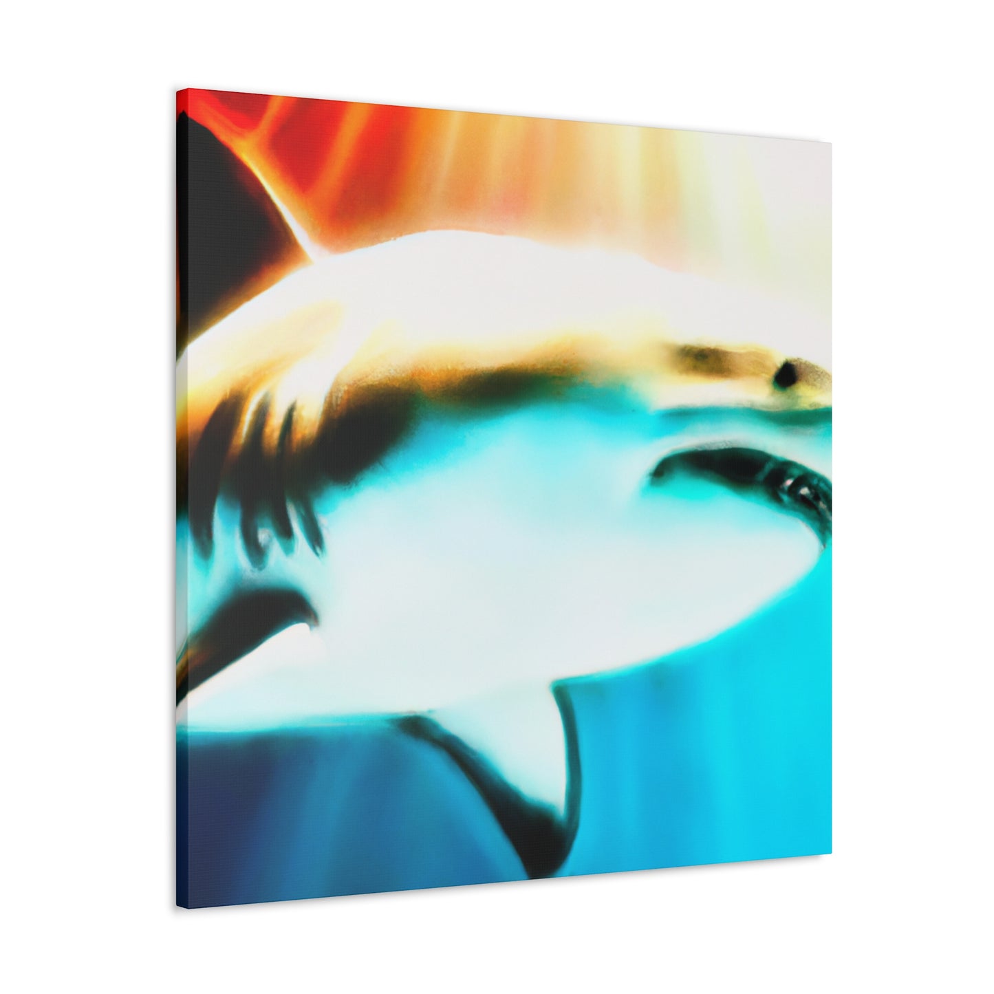 Great White Majesty. - Canvas