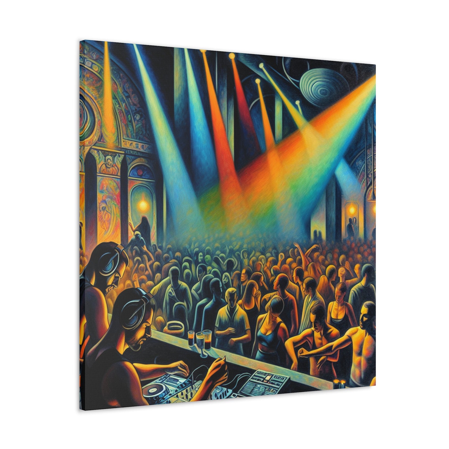 "Harmonic Revelry Unveiled" - Canvas