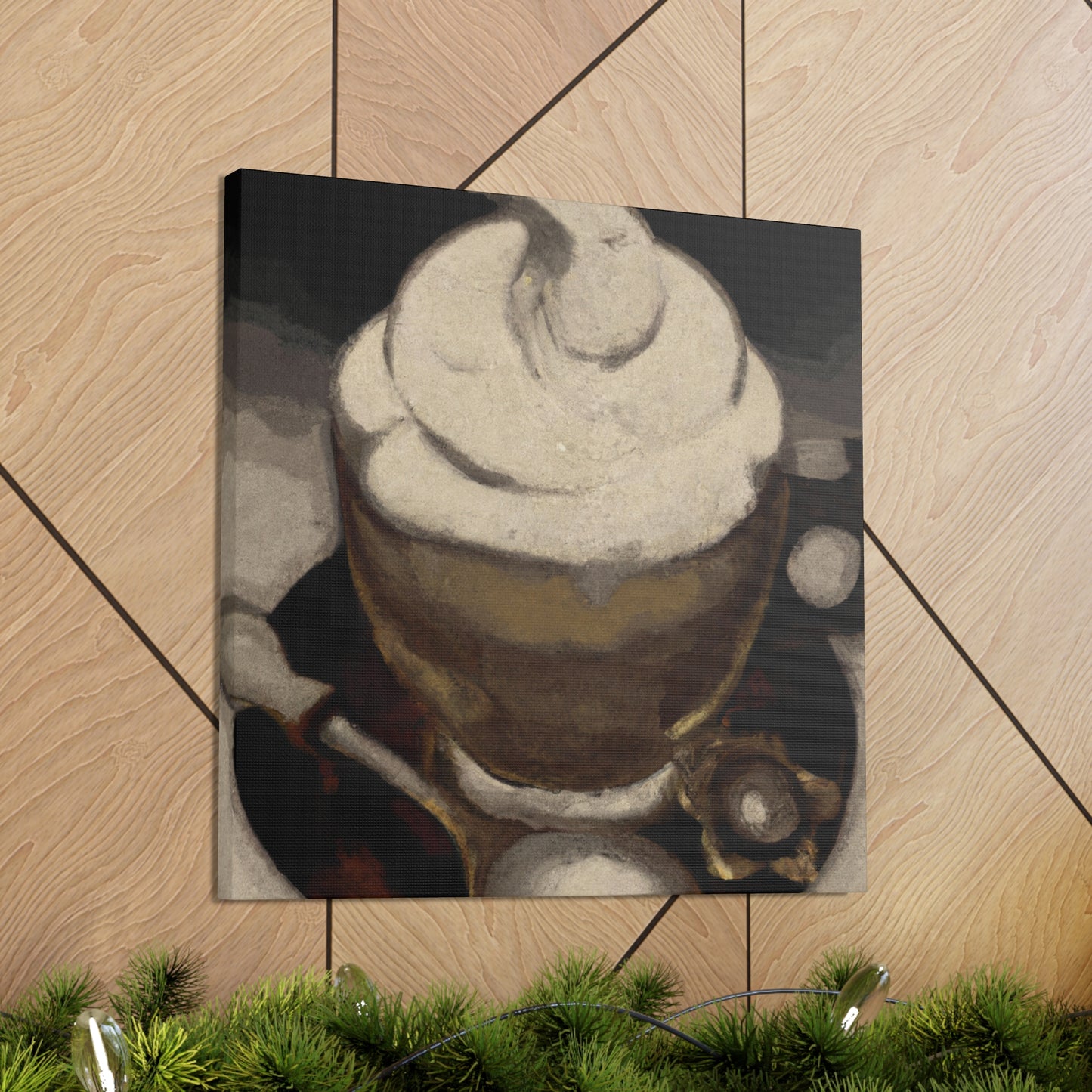 "Cappuchino in Baroque". - Canvas