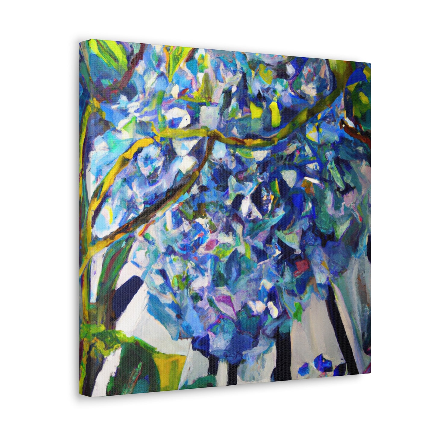 "Hydrangea in Abstraction" - Canvas